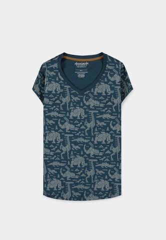 T-shirt Femme - Horizon Forbidden West - Avec Motifs - L